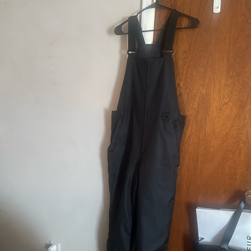 Black Women's ski Overalls Pants